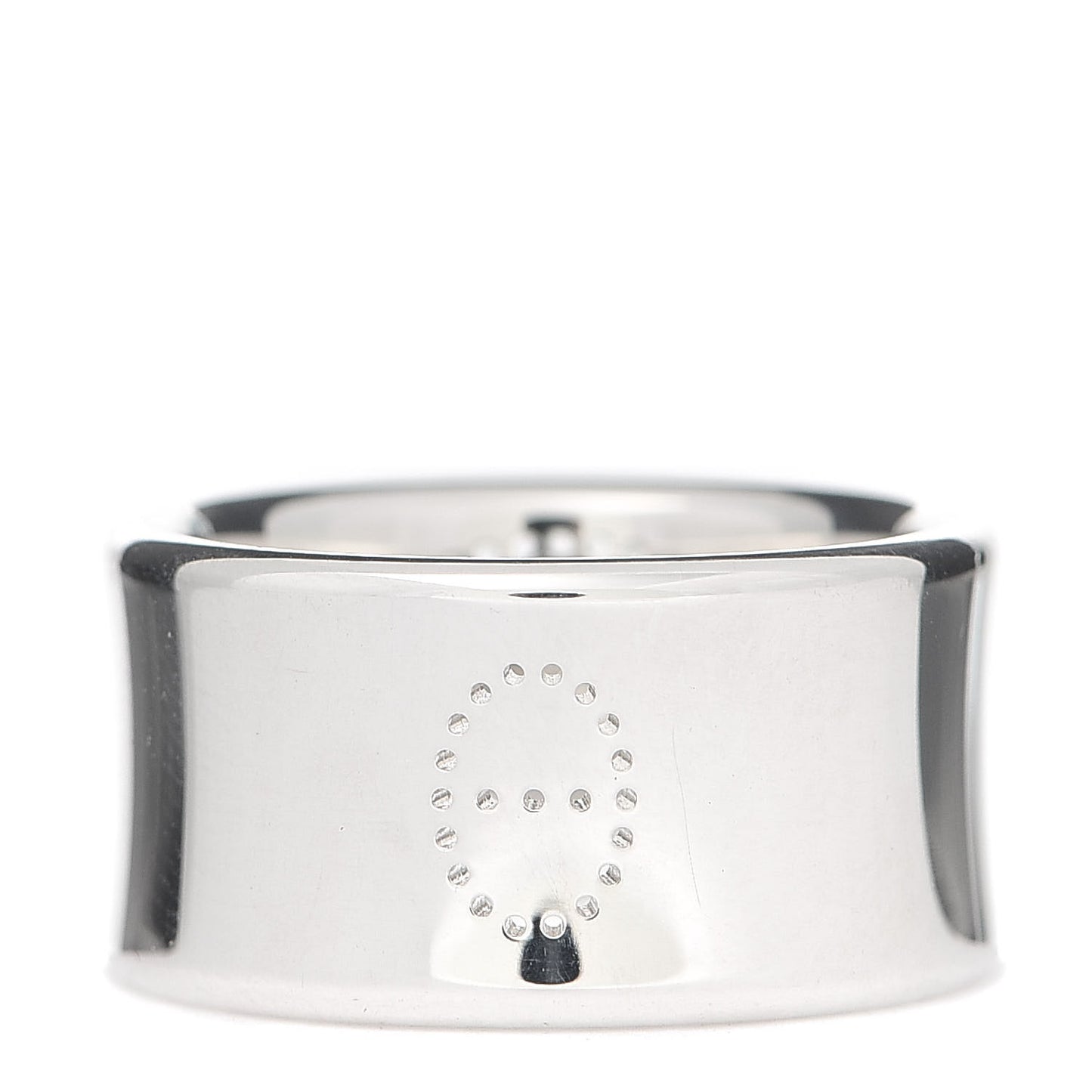 Sterling Silver GM Eclipse Ruban Ring 53 6.5