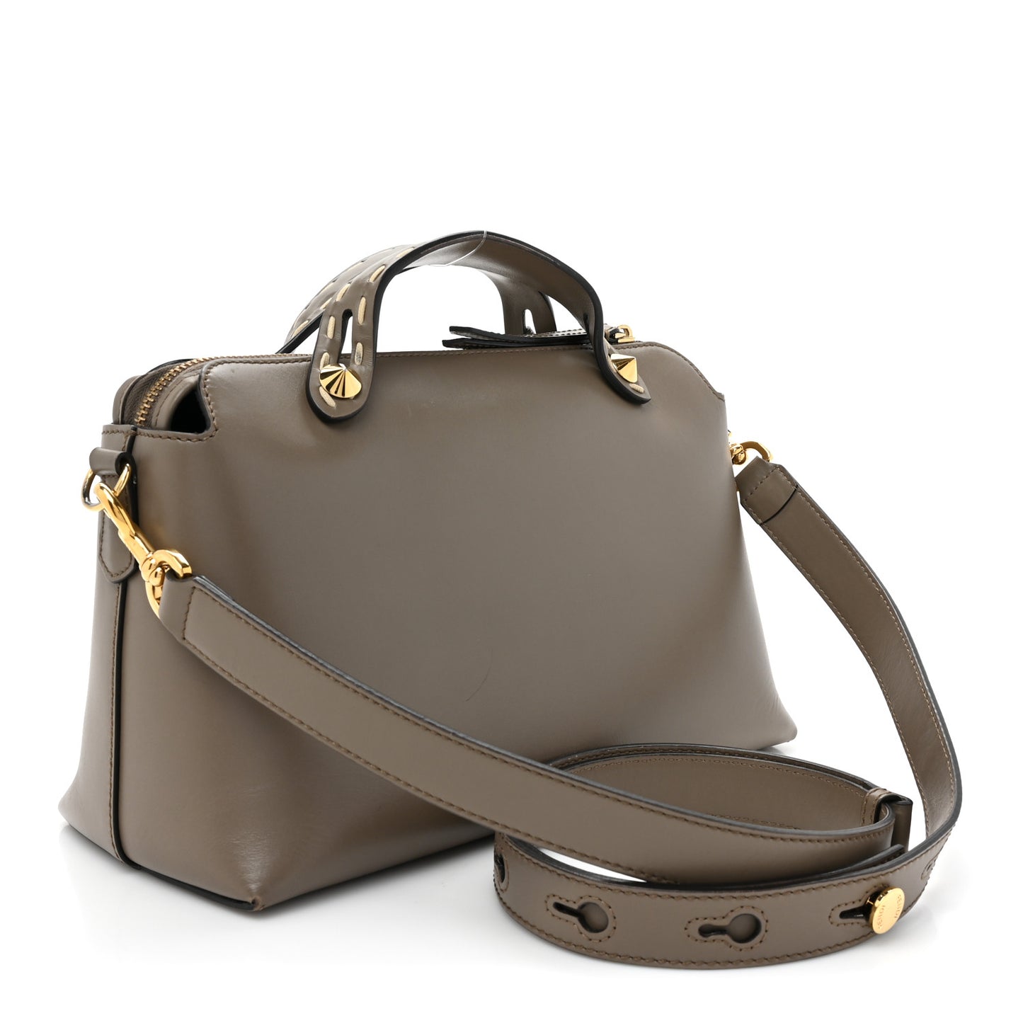 Vitello King Elaphe Python Print Logo Medium By The Way Boston Bag Tartufo Daisy Roccia