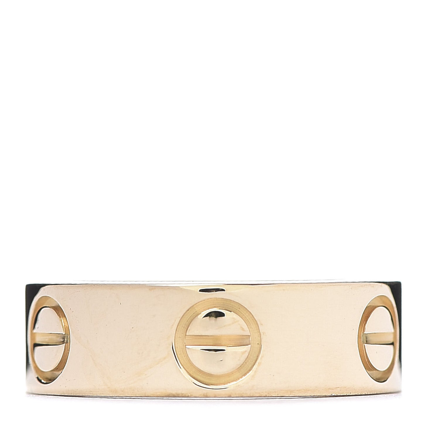 18K Yellow Gold 5.5mm LOVE Ring 48 4.5