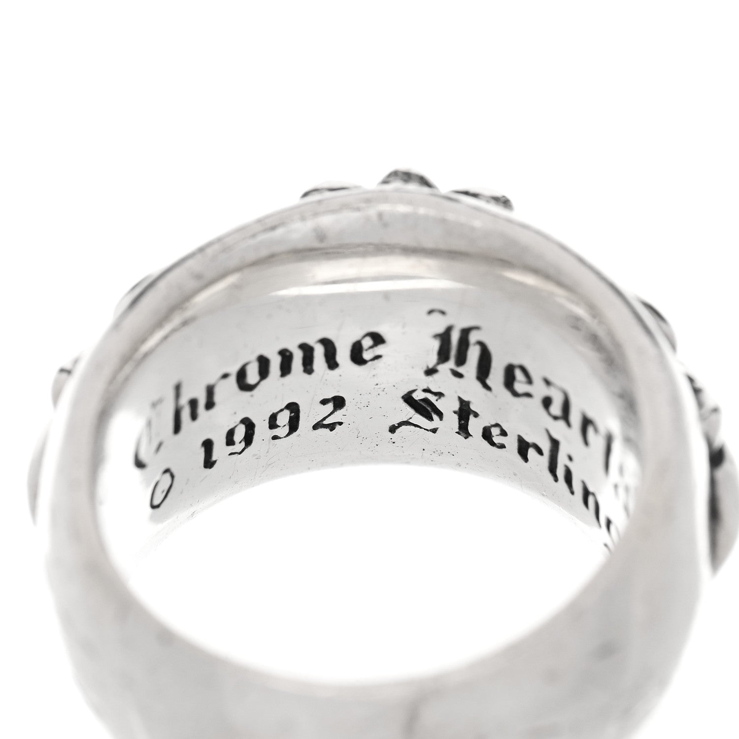 Chrome Hearts Floral Cross Ring 56 7.5 4 of 4