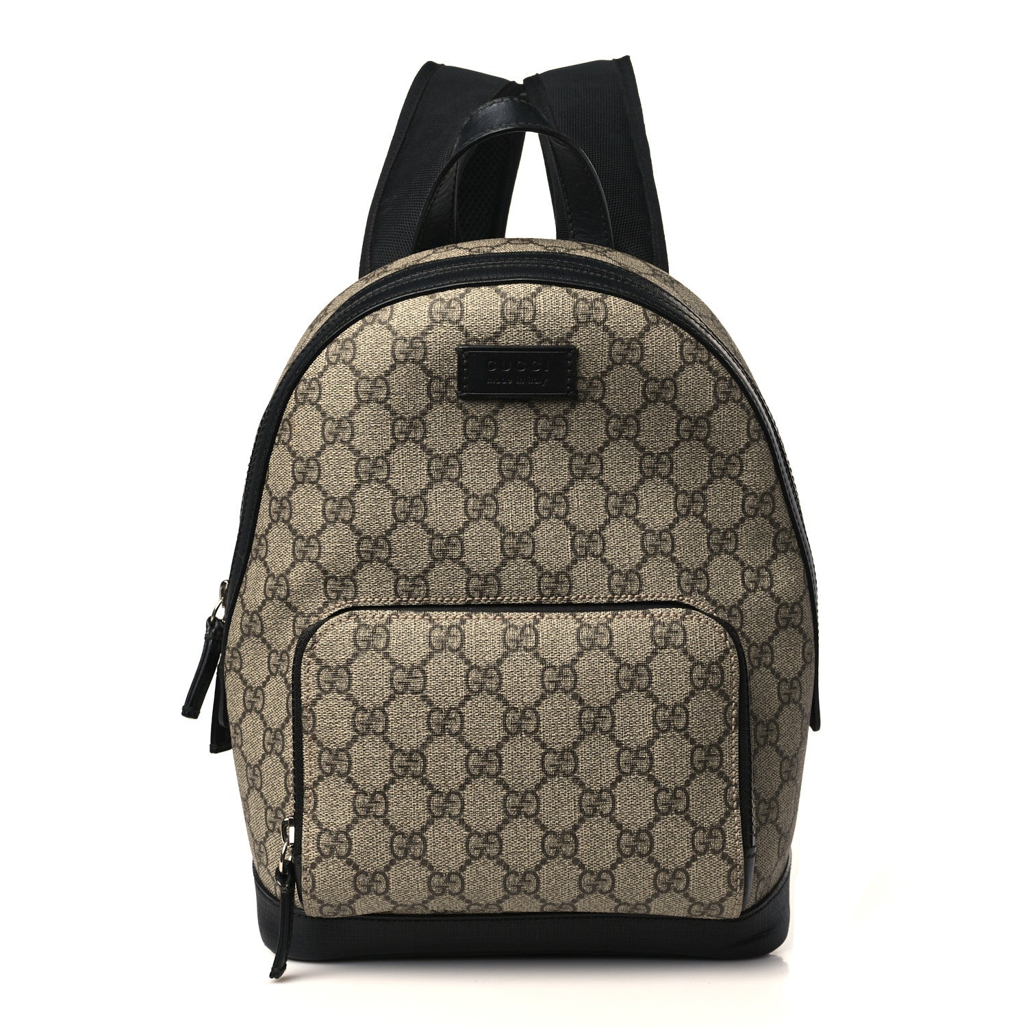 Gucci GG Supreme Monogram Small Eden Day Backpack Black 1 of 11