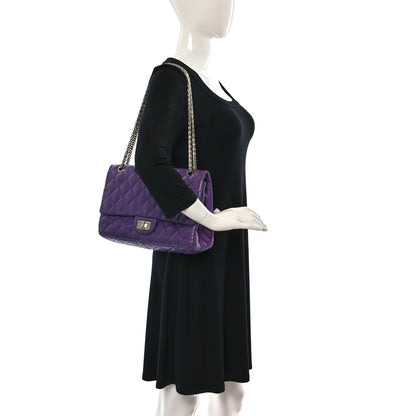 Chanel Lambskin Quilted 2.55 Reissue 226 Flap Purple 2 of 18