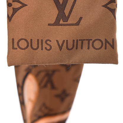 Louis Vuitton Silk Monogram Confidential Bandeau Brown 3 of 3
