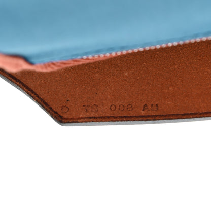 Hermes Military Toile Vache Hunter Herbag Zip Retourne 31 PM Bleu Outremer Cuivre 8 of 10