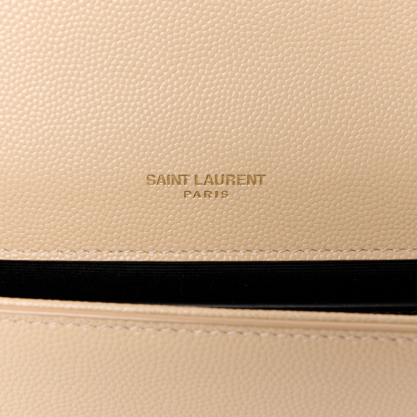 Grain De Poudre Medium Monogram Kate Satchel Dark Beige