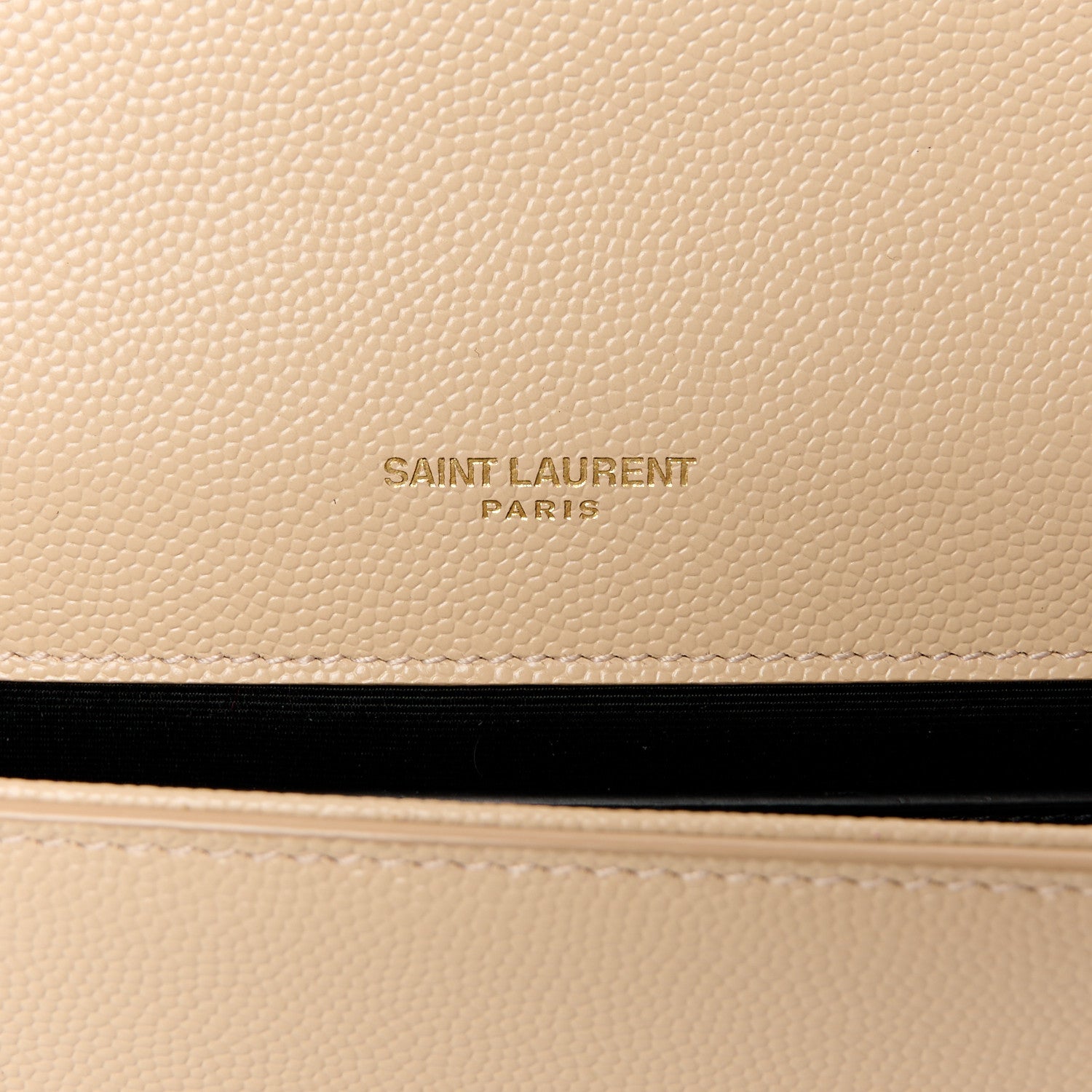Saint Laurent Grain De Poudre Medium Monogram Kate Satchel Dark Beige 6 of 11