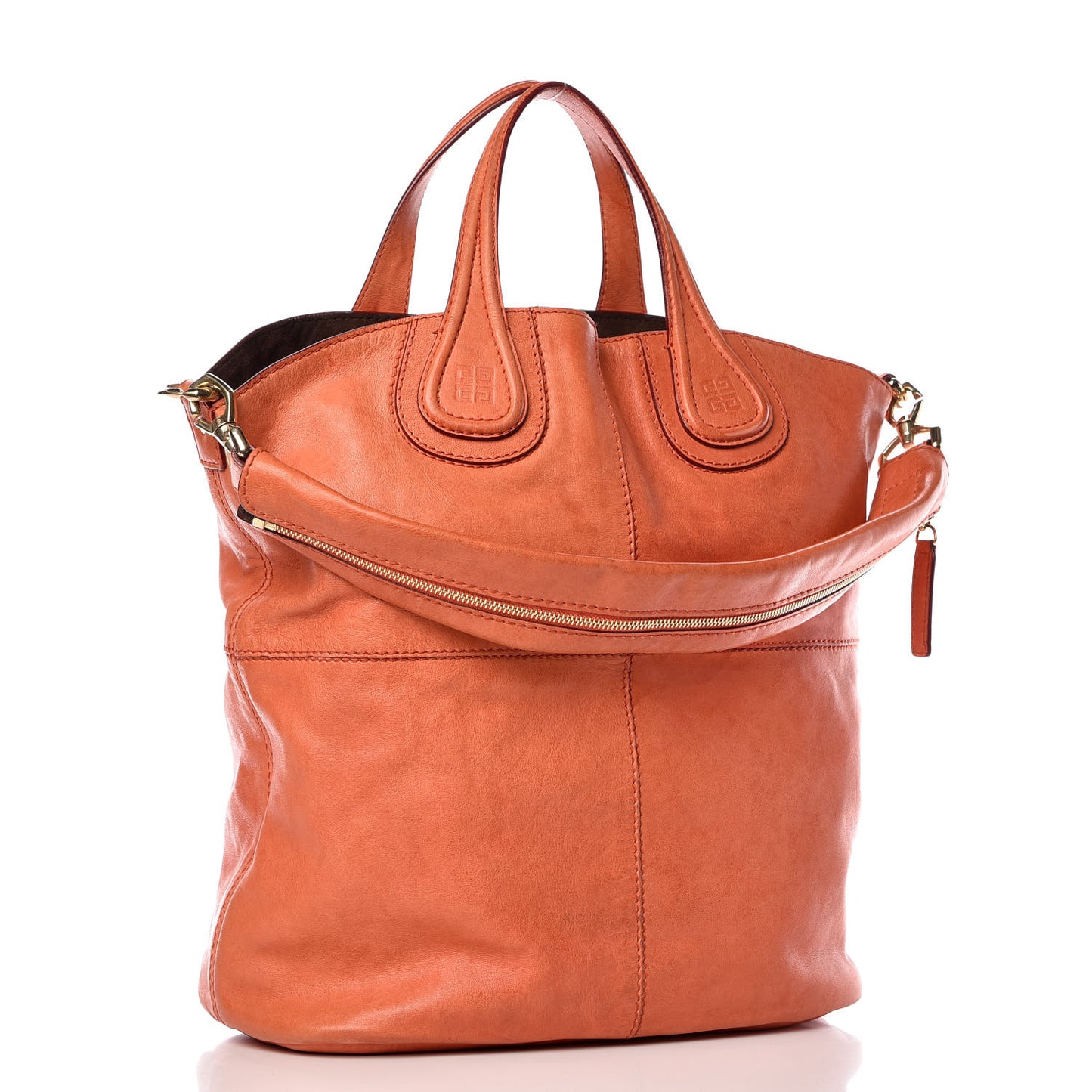 Lambskin North South Nightingale Orange