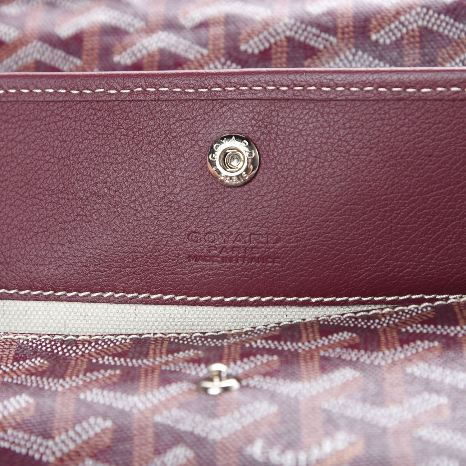 Goyard Goyardine Saint Louis PM Bordeaux 7 of 13