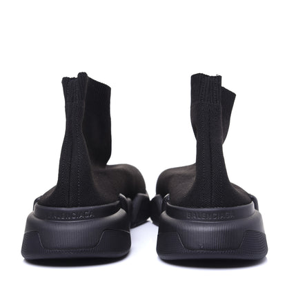 Balenciaga Technical 3D Recycled Knit Mens Speed 2.0 Sneakers 42 Monocolor Black 3 of 11