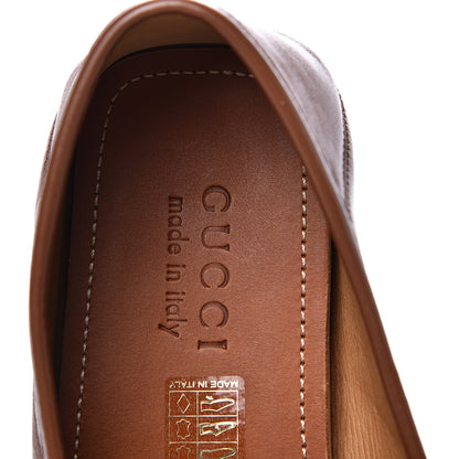Gucci Nappa Mens GG Driver Loafers 8 Cuir 8 of 10