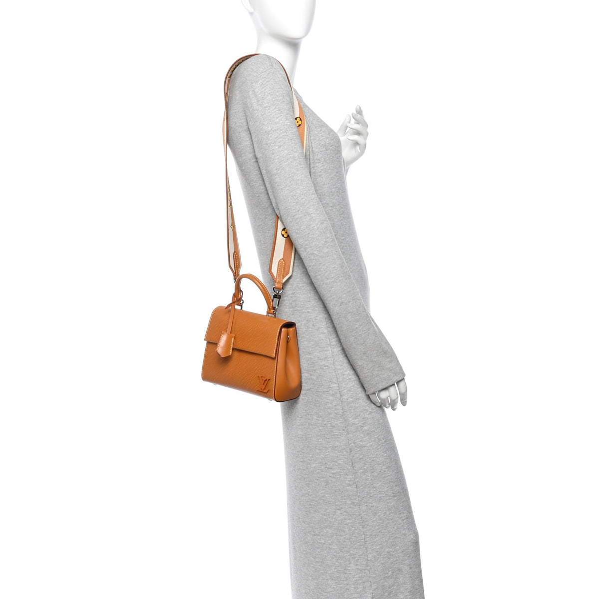 Louis Vuitton Epi Cluny Mini Gold Honey 2 of 11