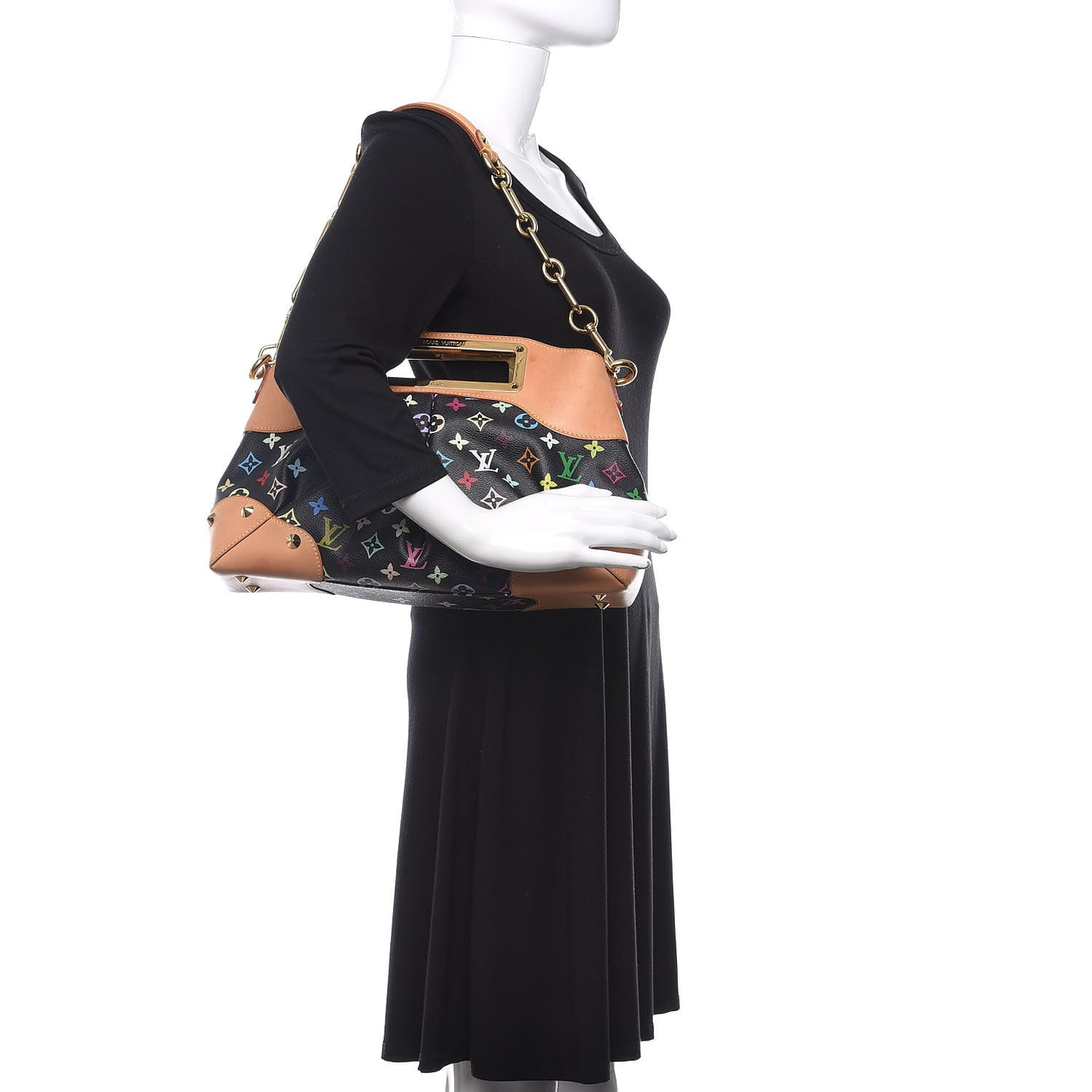 Monogram Multicolor Judy MM Black