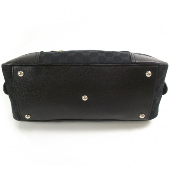 Monogram Small Princy Satchel Black