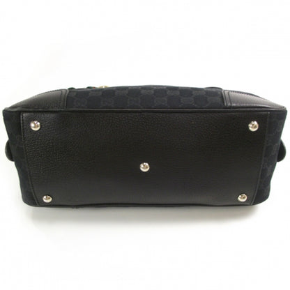 Gucci Monogram Small Princy Satchel Black 4 of 10