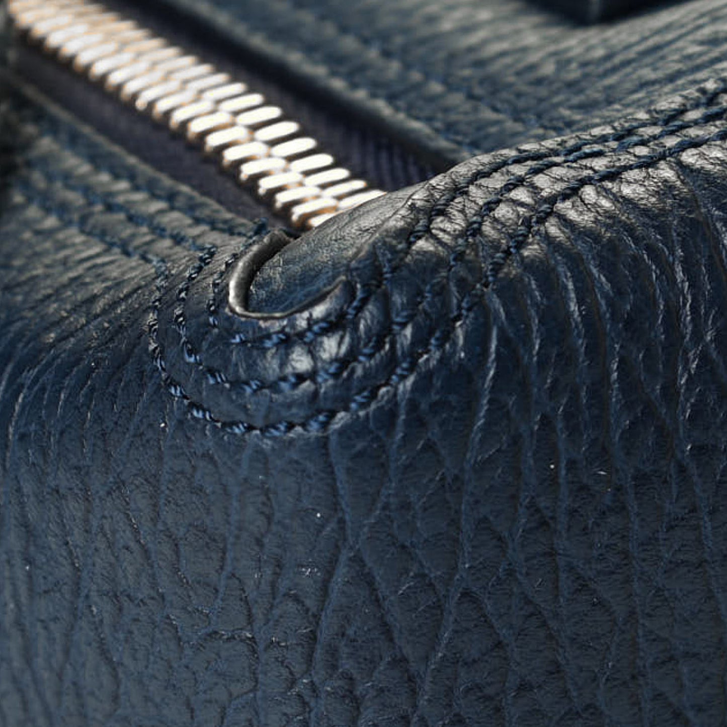 Textured Calfskin Mini Pashli Satchel Ink