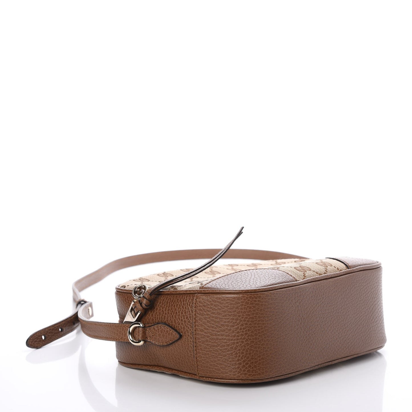 Monogram Mini Bree Messenger Bag Beige Tabacco