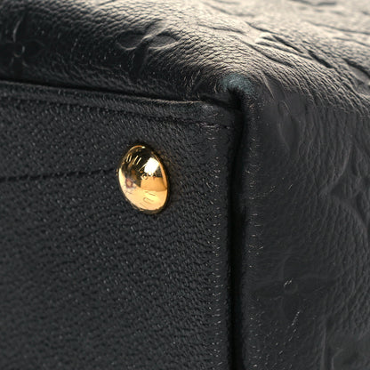 Louis Vuitton Empreinte V Tote MM Black 11 of 14