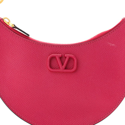 Valentino Garavani Grainy Calfskin Mini Vlogo Hobo Bag Blossom 6 of 11