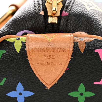Louis Vuitton Monogram Multicolor Speedy 30 Black 6 of 10