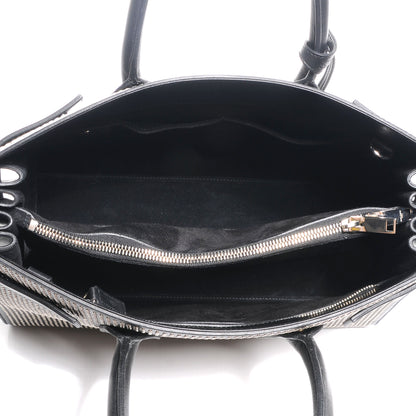 Saint Laurent Studded Leather Small Sac de Jour Carryall Black 5 of 8