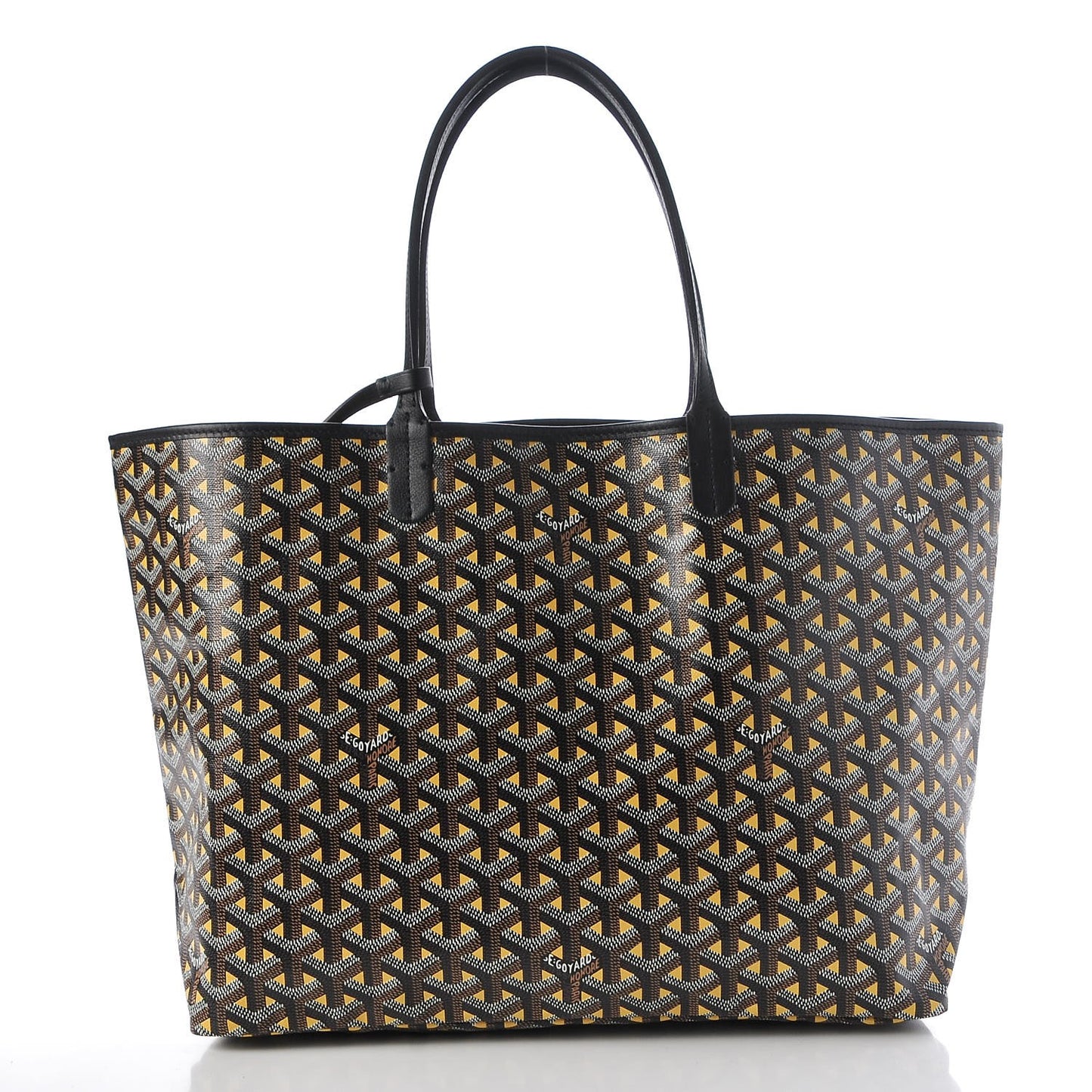 Goyardine Saint Louis Claire Voie PM Black Yellow