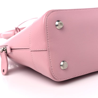 Balenciaga Grained Calfskin S Ville Top Handle Bag Pink White 8 of 9