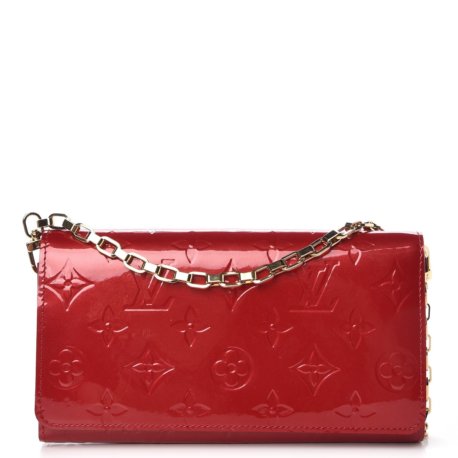 Louis Vuitton Vernis Chaine Wallet Pomme D'Amour 1 of 8