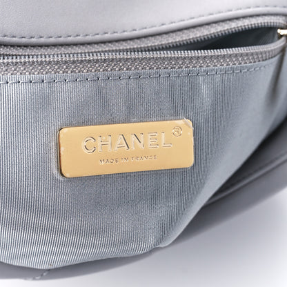 Chanel Lambskin Quilted Medium Chanel 19 Flap Grey 6 of 12