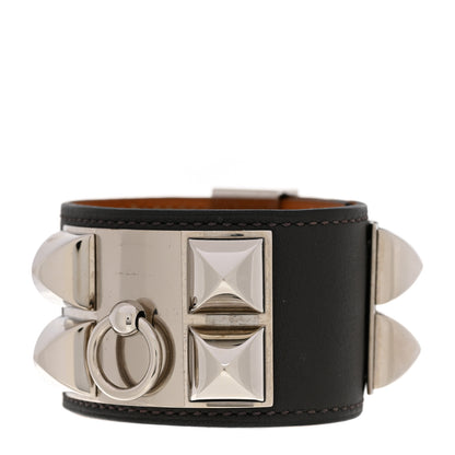 Hermes Swift Collier De Chien CDC Bracelet S Etain 1 of 6