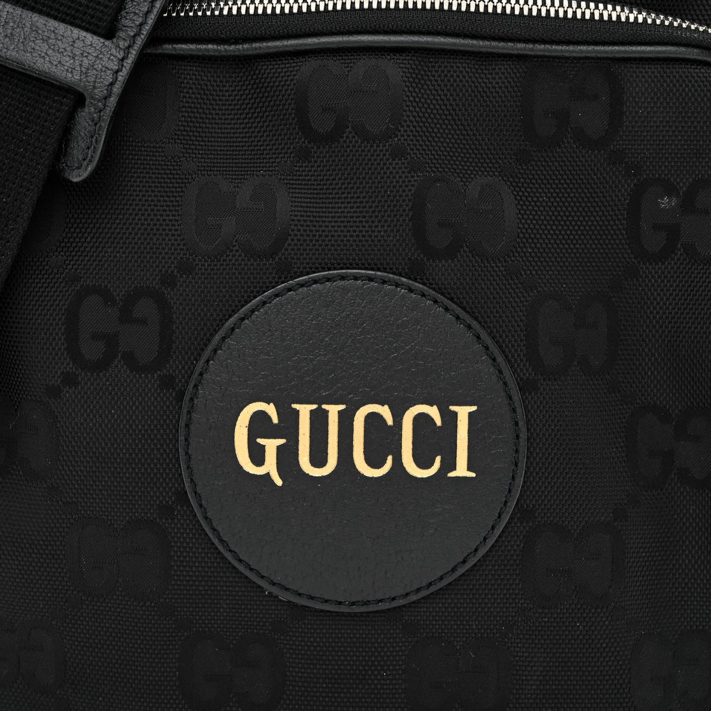 Econyl Nylon Monogram Off The Grid Messenger Black