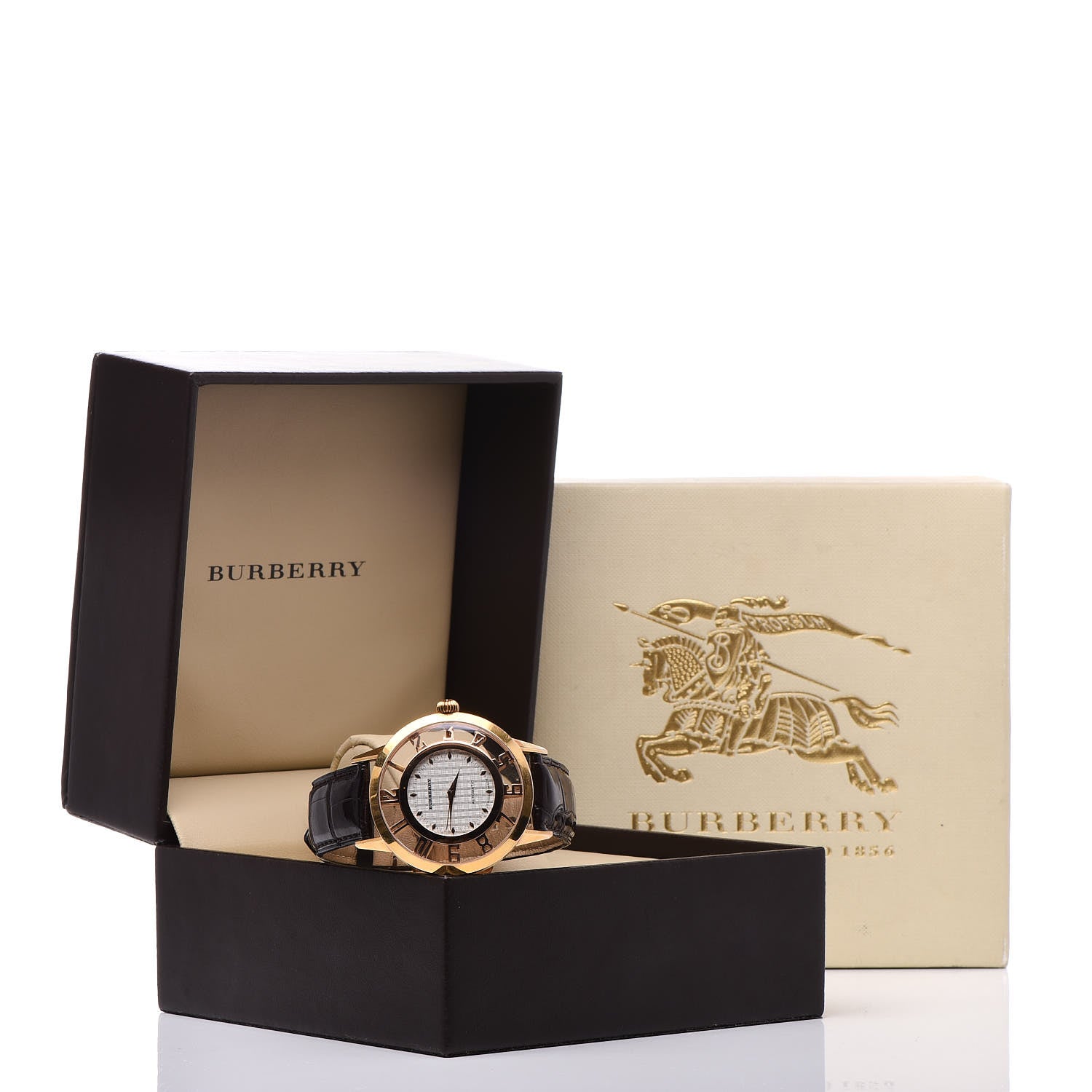 Burberry Stainless Steel Alligator 42mm 150th Anniversary Automatic Watch BU1800 8 of 8