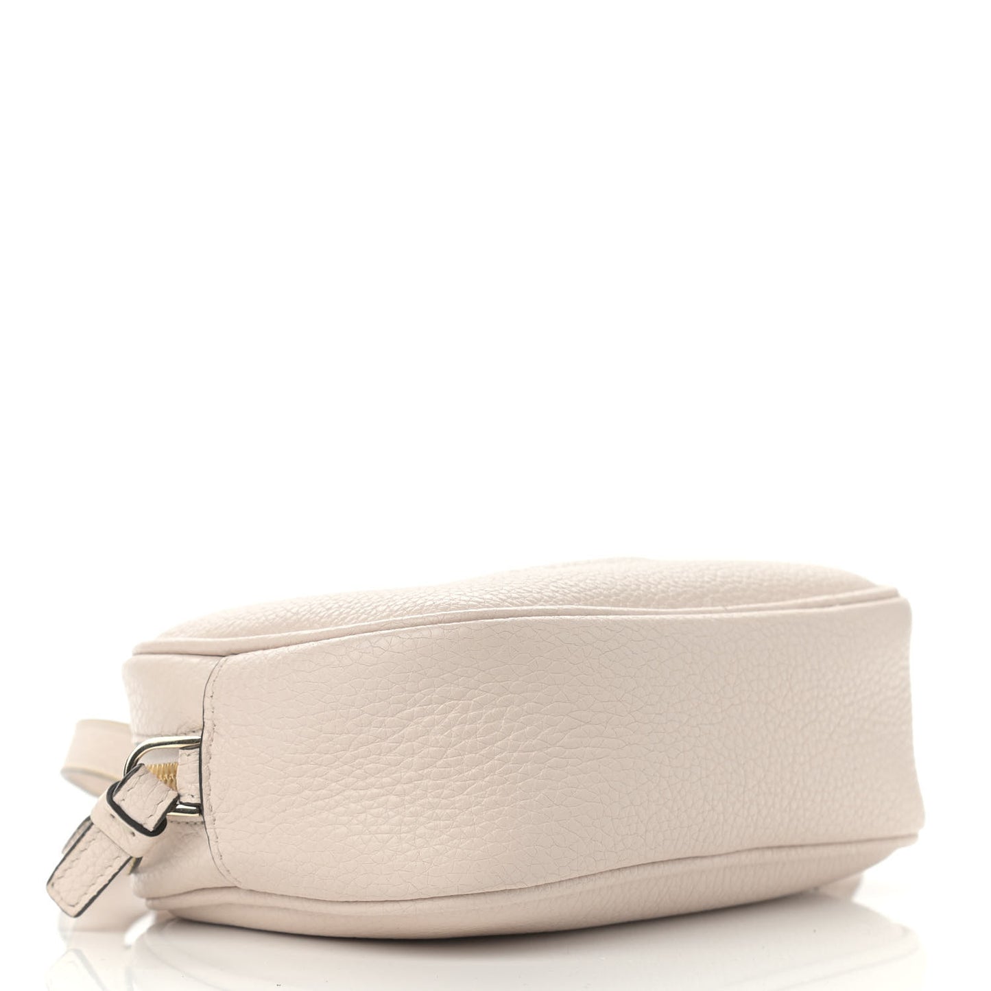 Calfskin City Goncho Crossbody Camera Bag Ivory