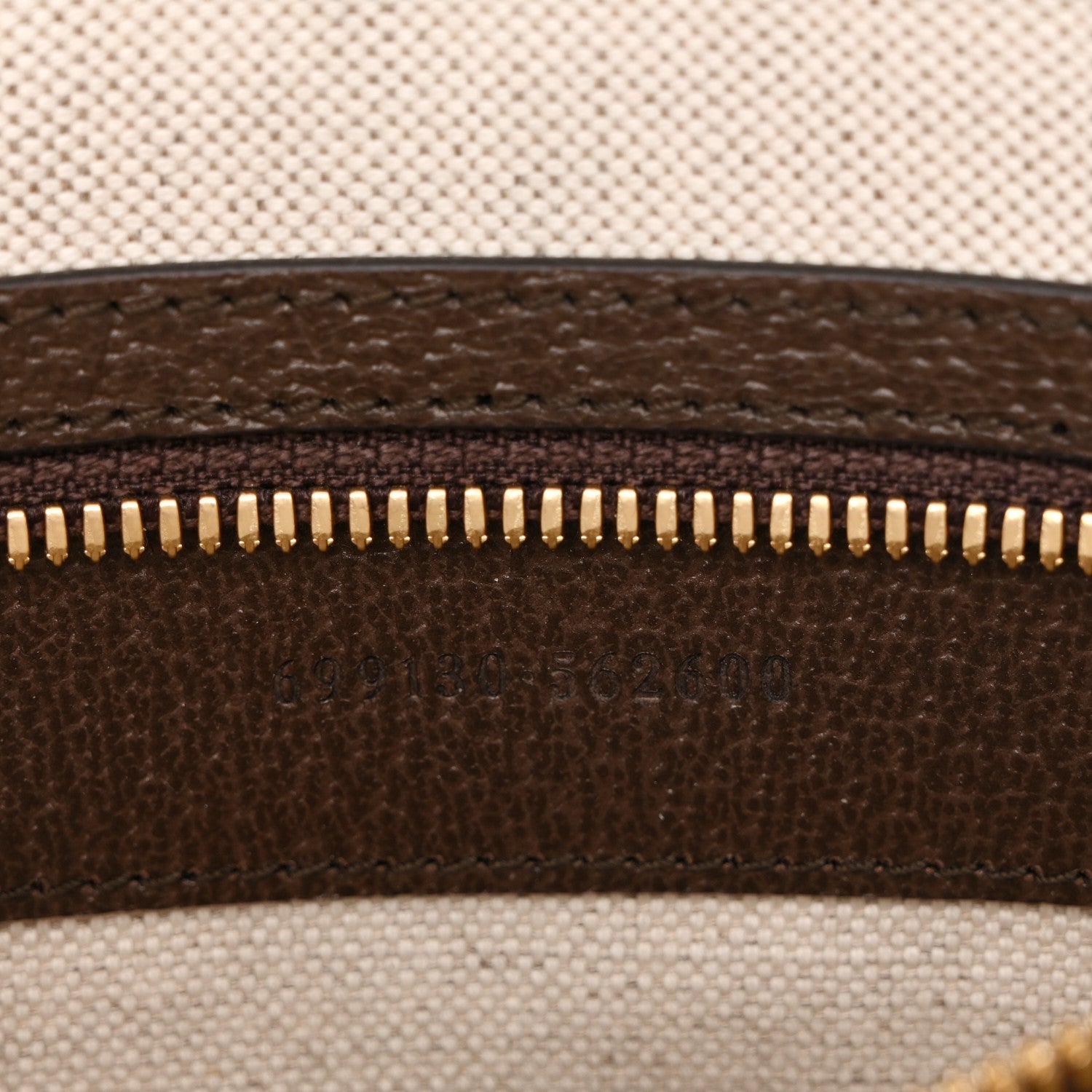 Gucci Monogram Jumbo GG Textured Dollar Calfskin Web Wristlet Messenger Bag Camel Ebony New Acero Camel Ebony New Acero 7 of 9