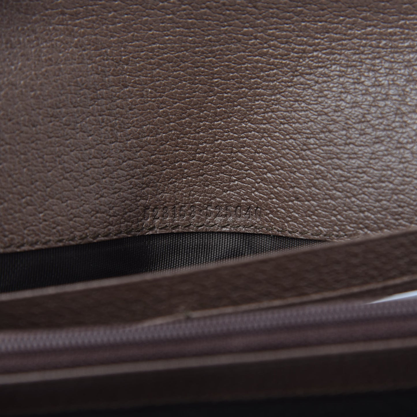 GG Supreme Monogram Web Ophidia Continental Wallet Brown