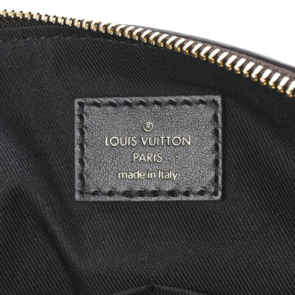Louis Vuitton Damier Ebene Odeon Tote MM Black 5 of 9
