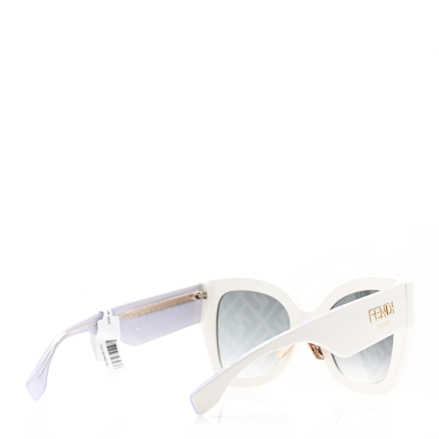 Acetate FF Sunglasses FF 0434/G/S White Gold
