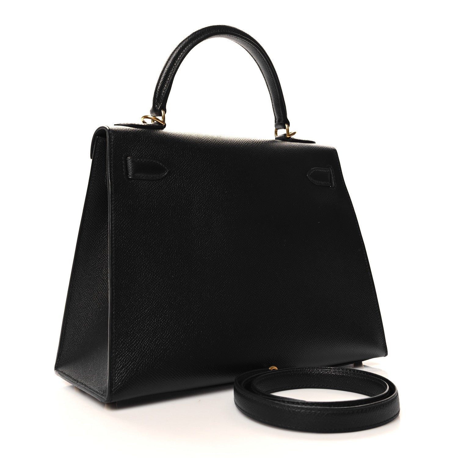 Hermes Epsom Kelly Sellier 28 Black 3 of 10
