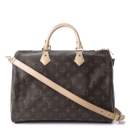 Louis Vuitton Monogram Speedy Bandouliere 35 1 of 10