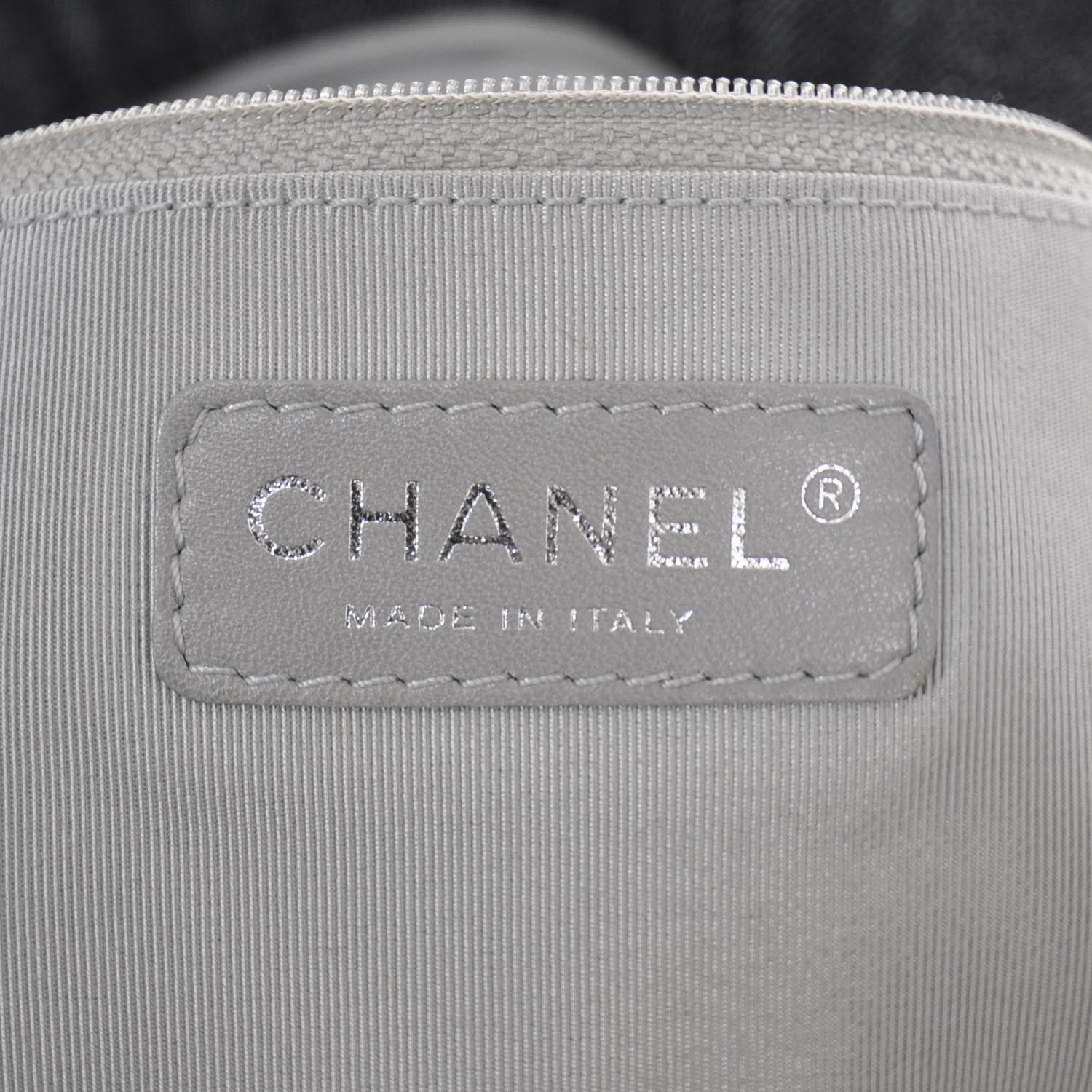 Chanel Denim Quilted Stretch Spirit Messenger Bag 8 of 11