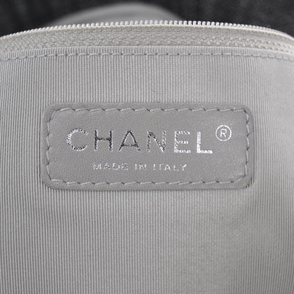 Chanel Denim Quilted Stretch Spirit Messenger Bag 8 of 11