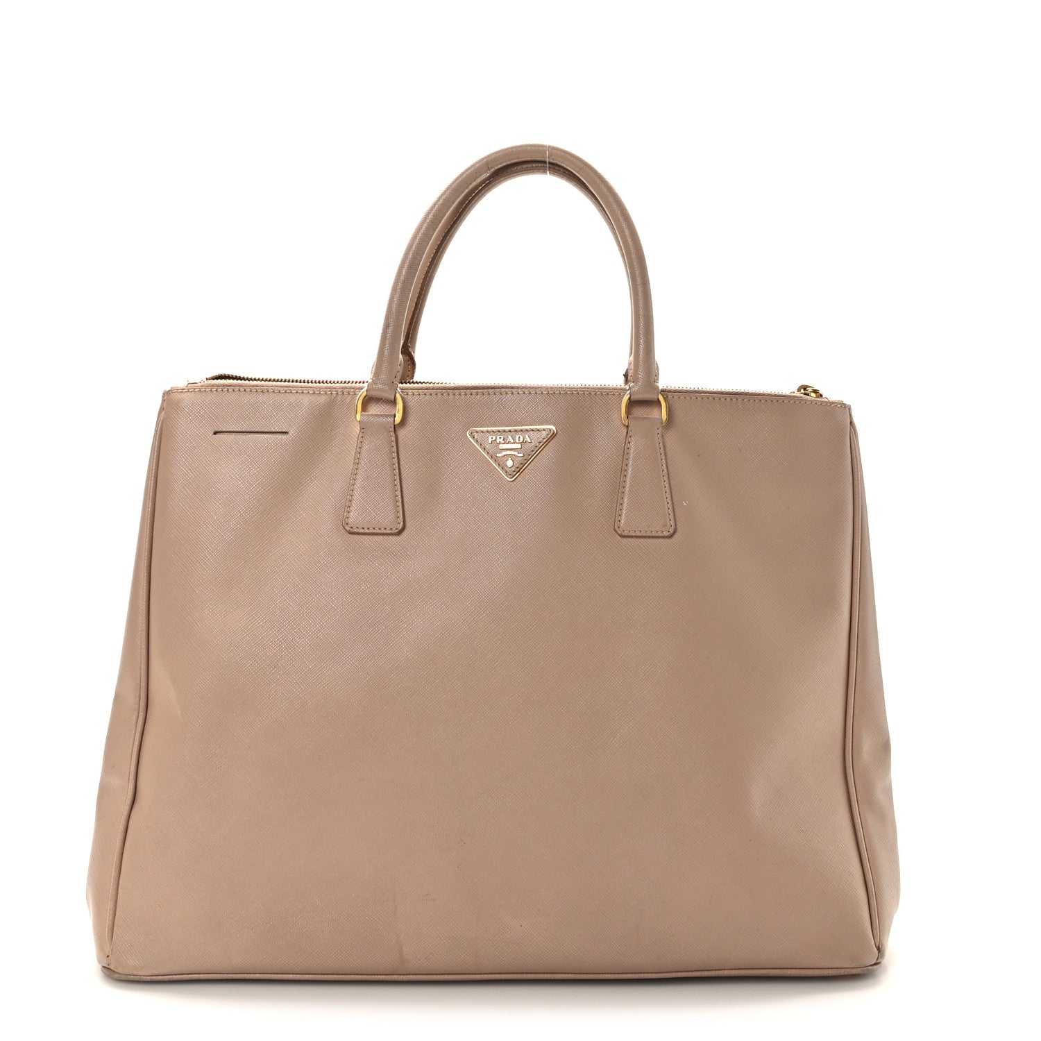 Prada Saffiano Large Galleria Double Zip Tote Cammeo 1 of 11