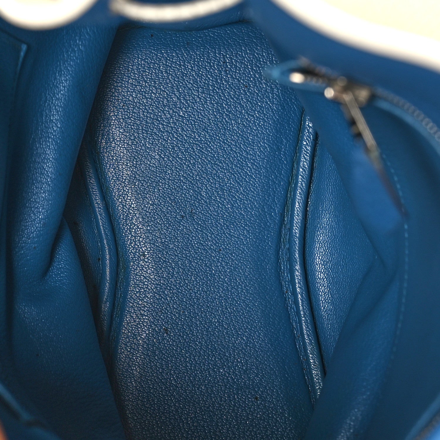 Hermes Taurillon Clemence Verso So Kelly 26 White Mykonos 5 of 9