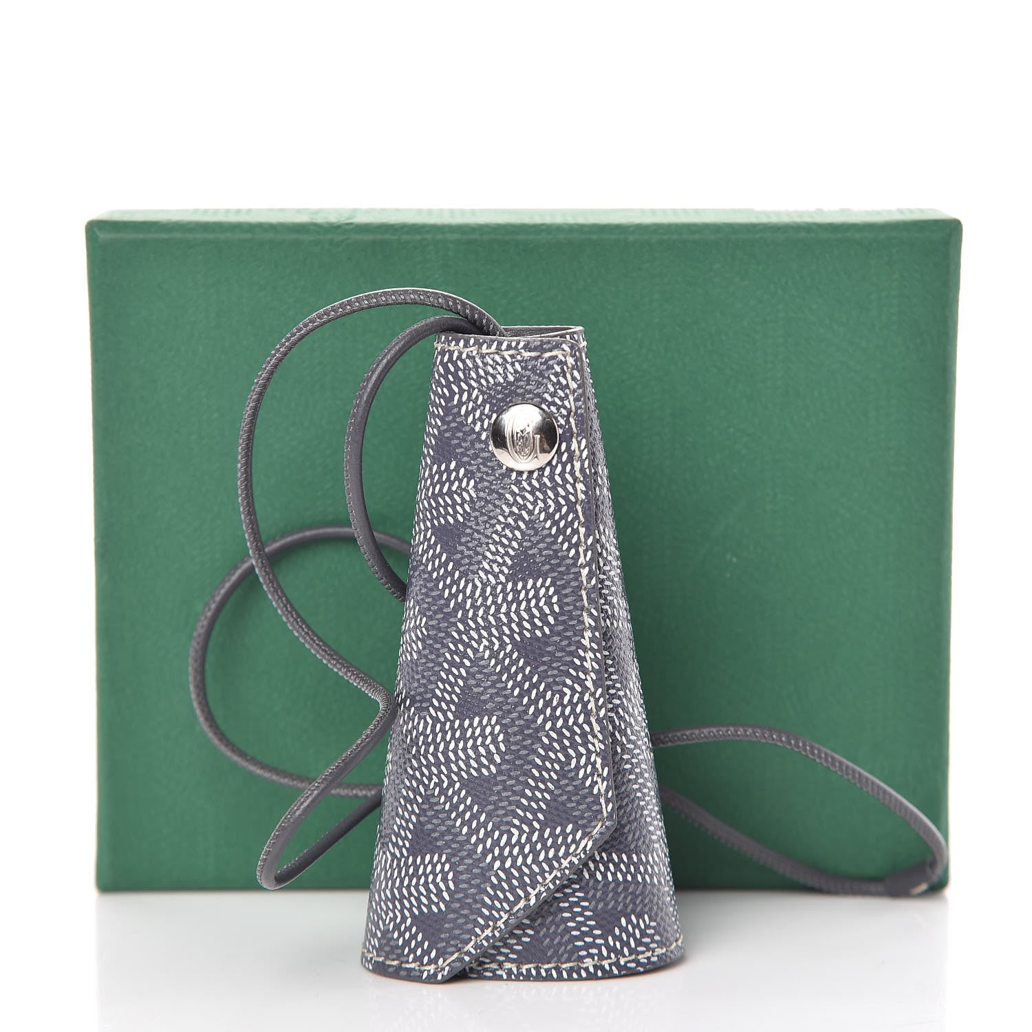Goyard Goyardine Chambellan Bag Charm Grey 6 of 6