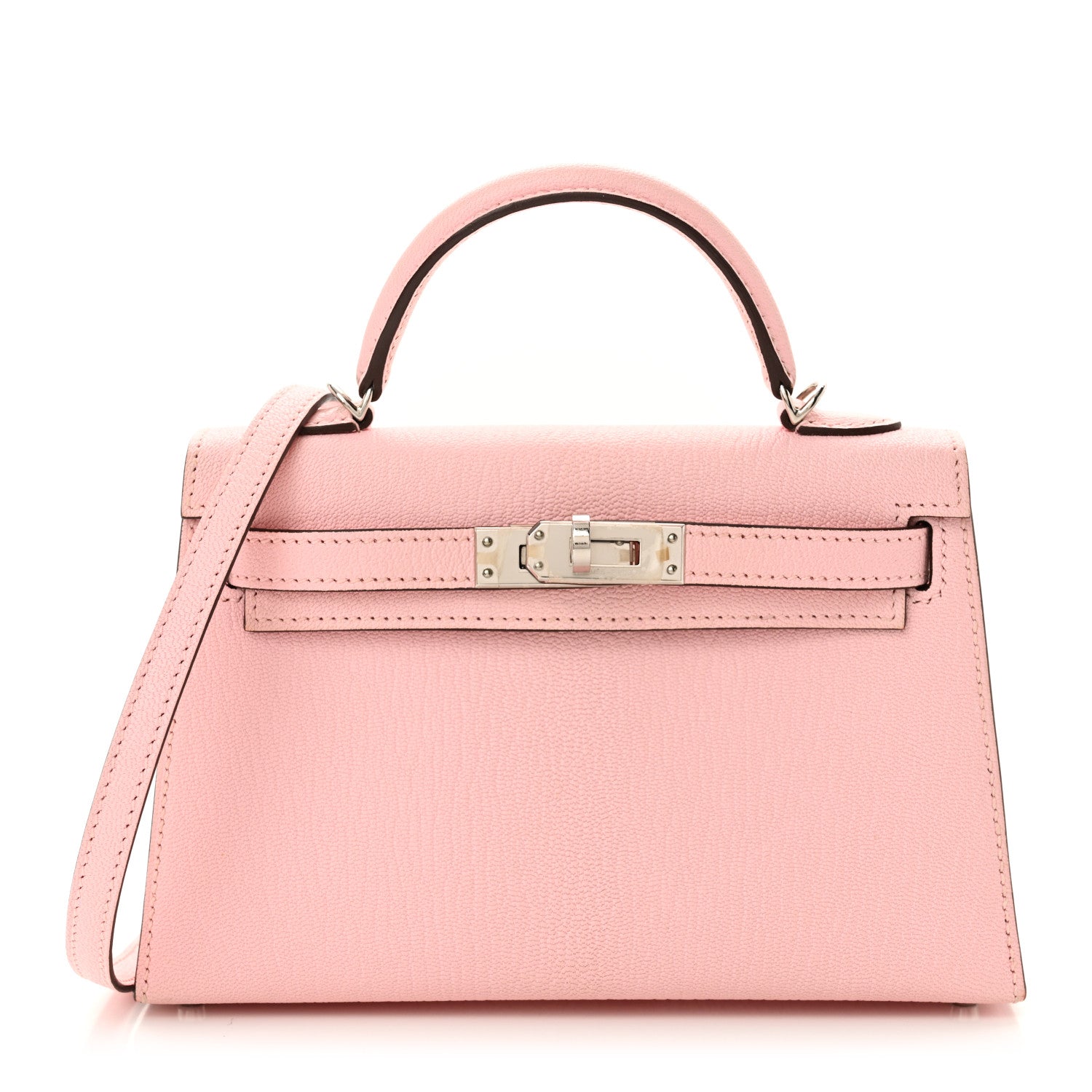 Hermes Chevre Mysore Mini Kelly Sellier 20 Rose Sakura 1 of 12
