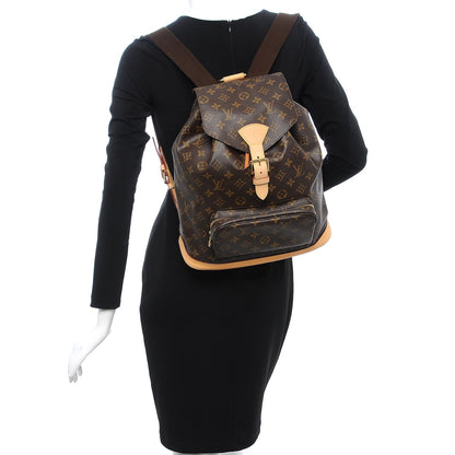 Louis Vuitton Monogram Montsouris GM Backpack 2 of 11