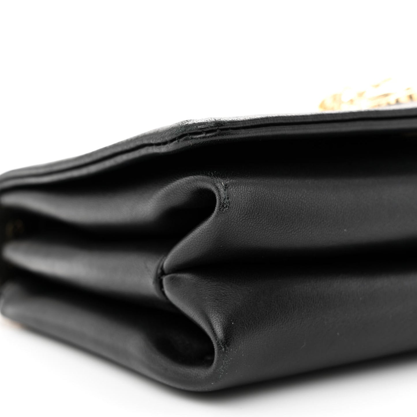 Nappa Small Palazzo Sultan Shoulder Bag Black