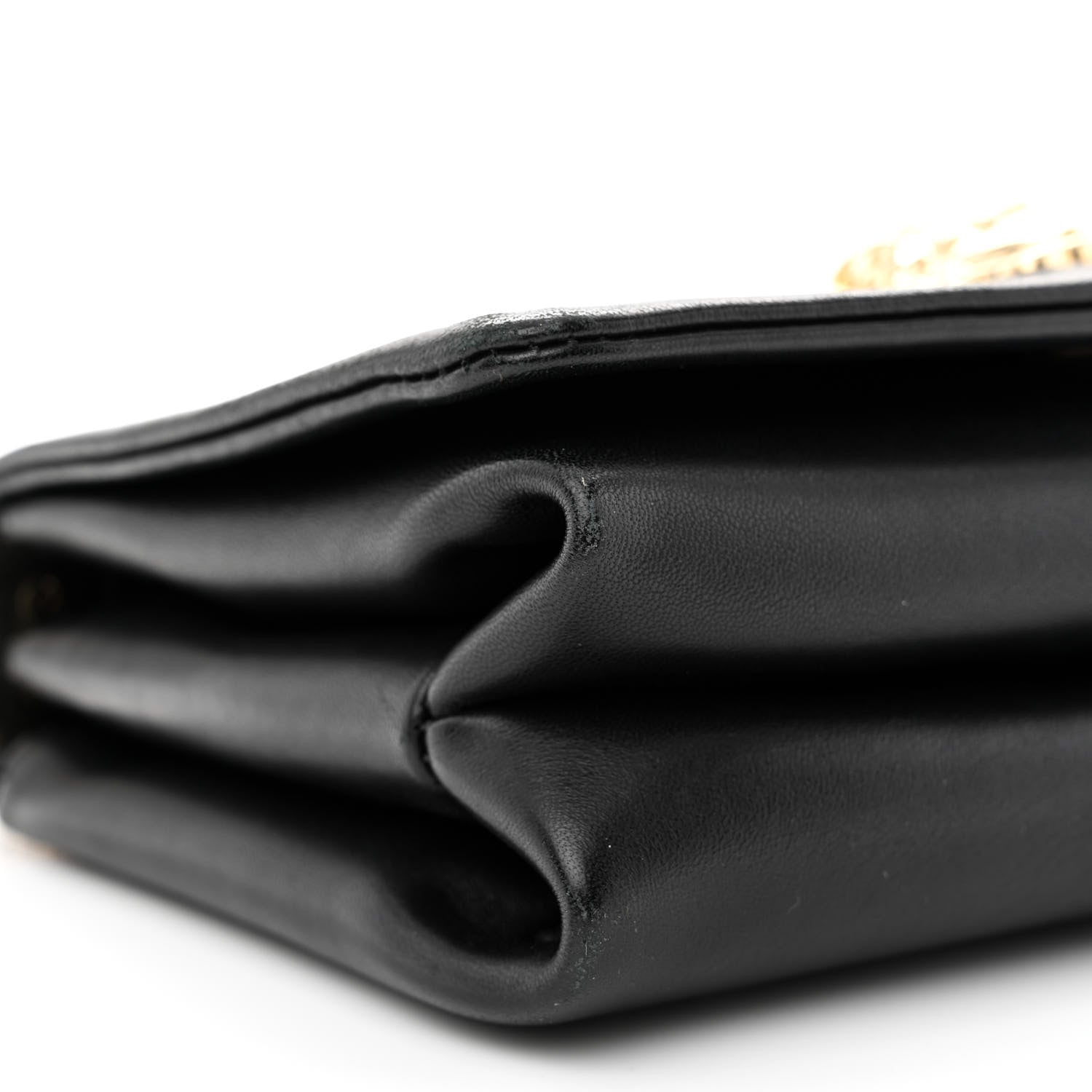 Versace Nappa Small Palazzo Sultan Shoulder Bag Black 8 of 10