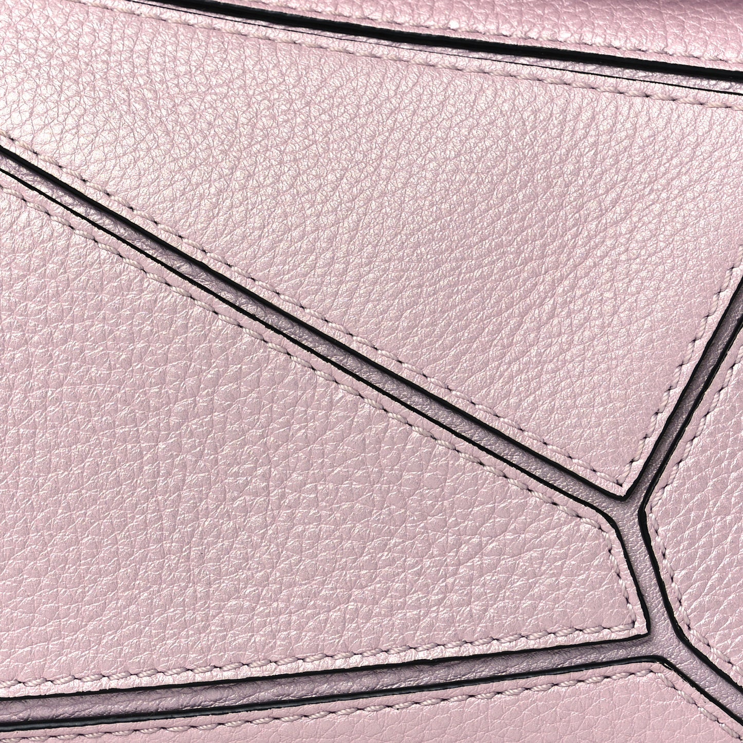 Calfskin Mini Puzzle Bag Icy Pink