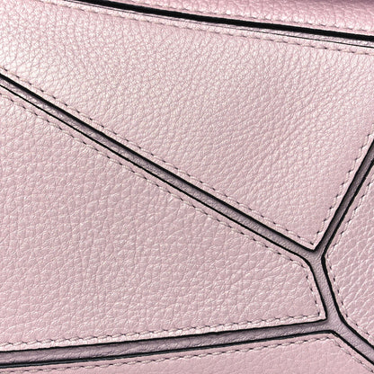 Loewe Calfskin Mini Puzzle Bag Icy Pink 15 of 19