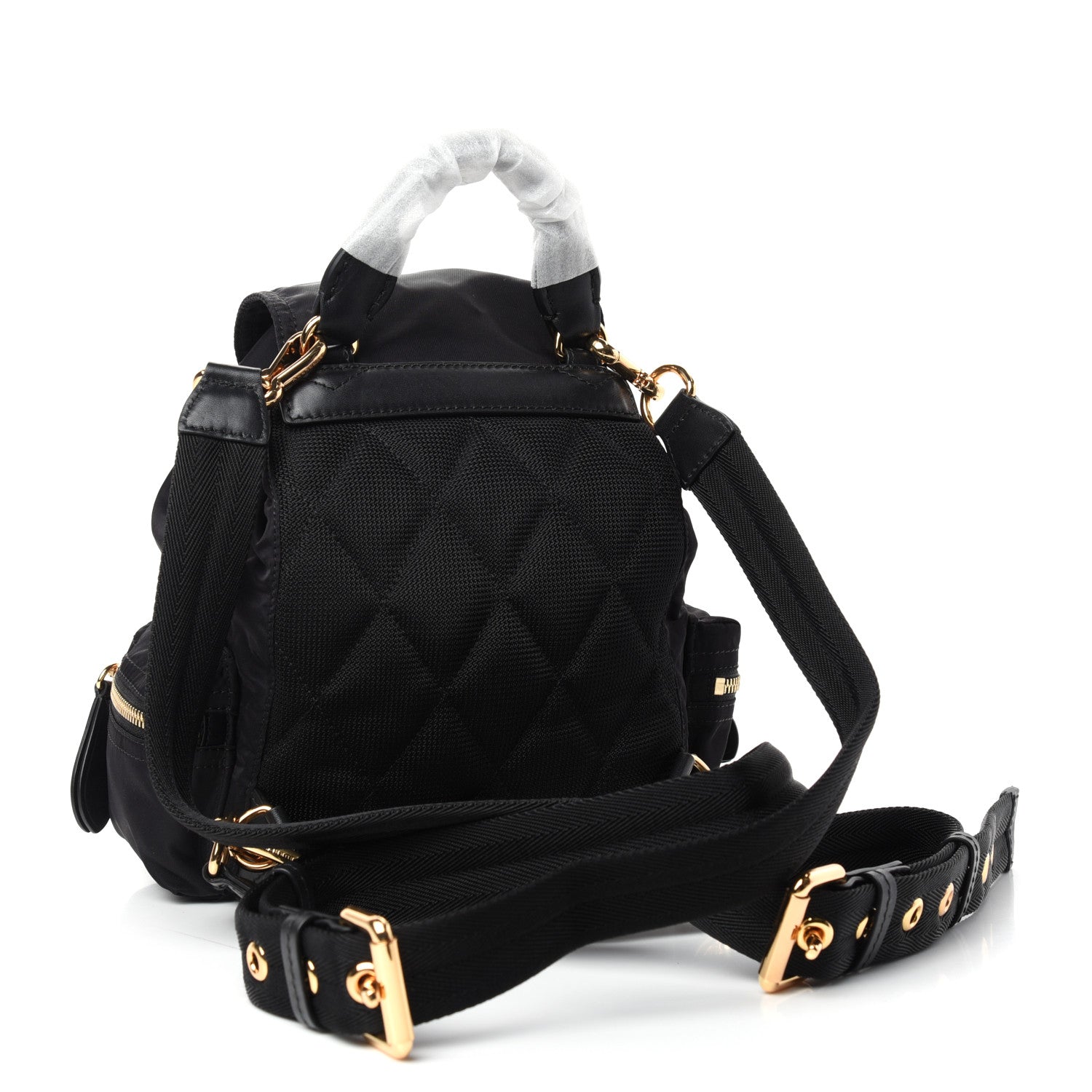 Burberry Nylon Small Rucksack Backpack Black 3 of 10